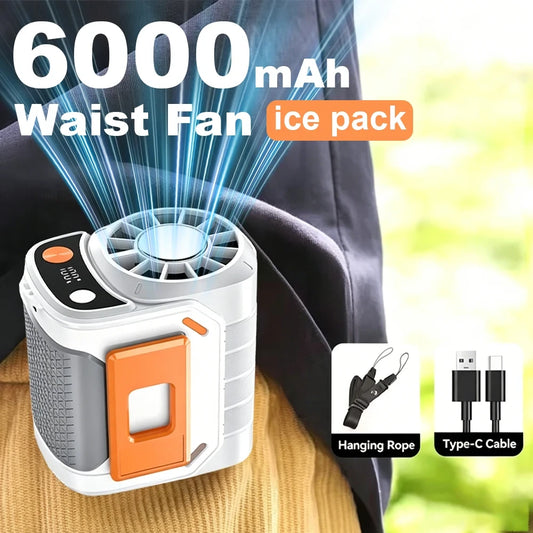 Rechargeable Waist Clip Fan