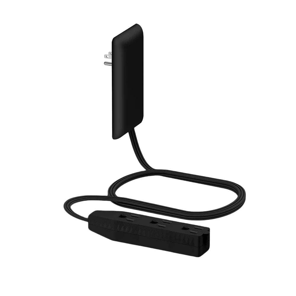 Flat-Face Outlet Extender with Cord
