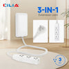 Flat-Face Outlet Extender with Cord