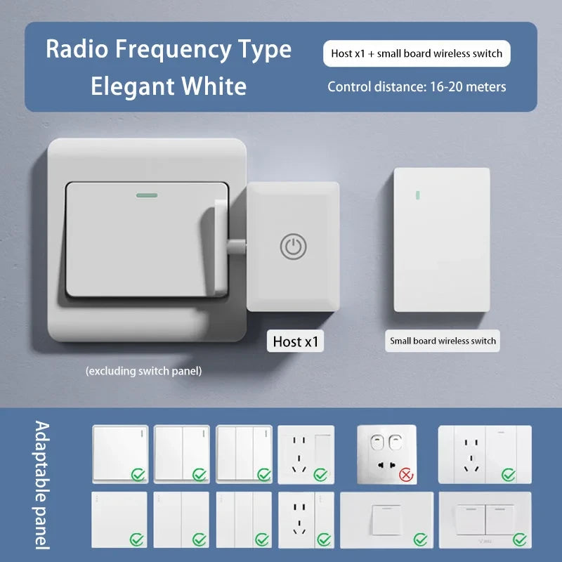 Wireless Remote Control Light Switch Pusher
