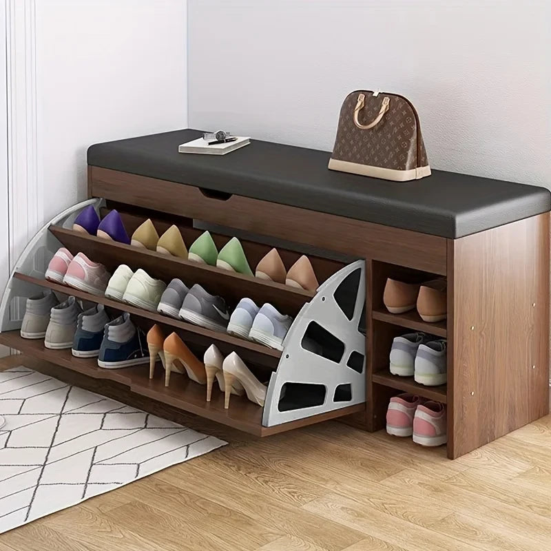 Flip shoe cabinet accessory